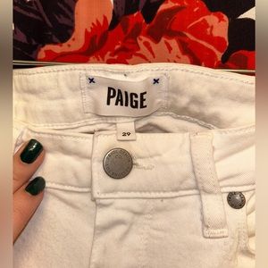Paige Skyline Mid-Rise Skinny Jeans